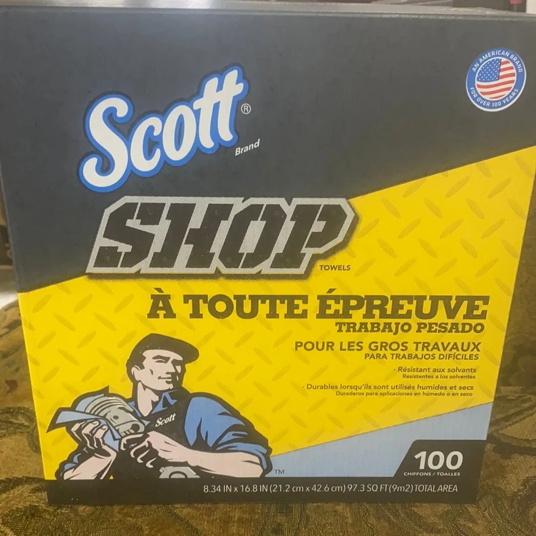 Scott Heavy Duty Shop Towels