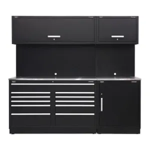 Sealey Premier Premier 2.3m Storage System - Stainless Worktop