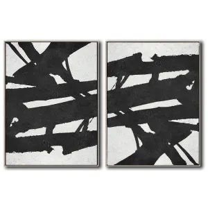 Set of 2 Minimal Art S154