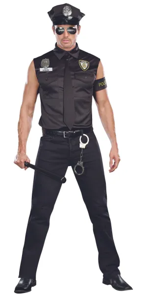 Sexy Dirty Cop Officer Ed Banger Men's Costume