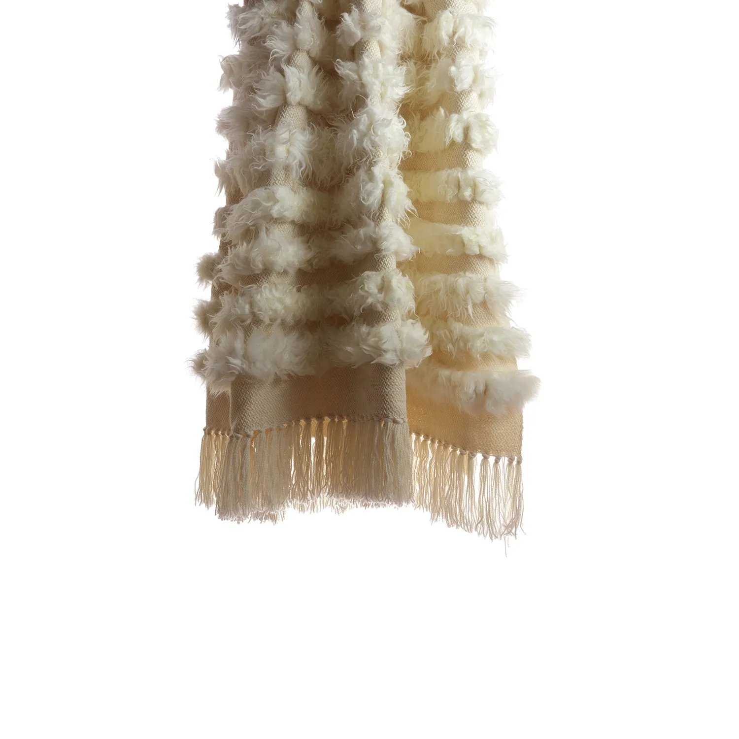 Sheepskin Throw - Full Striped Lambskin Throw