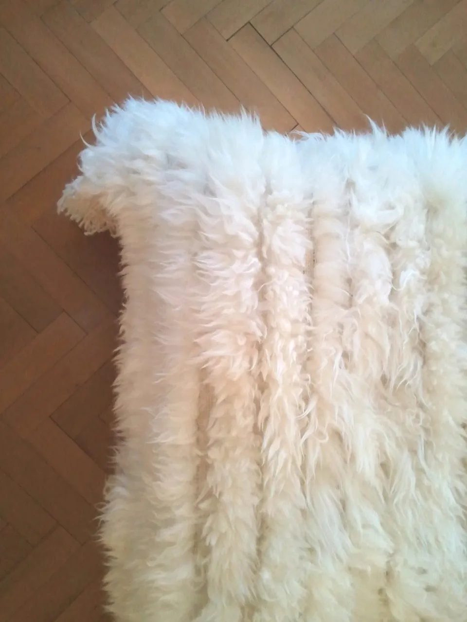 Sheepskin Throw - Full Striped Lambskin Throw