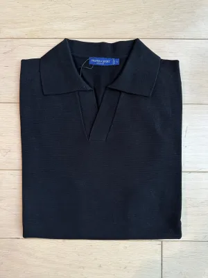 Short Sleeve Knit Polo