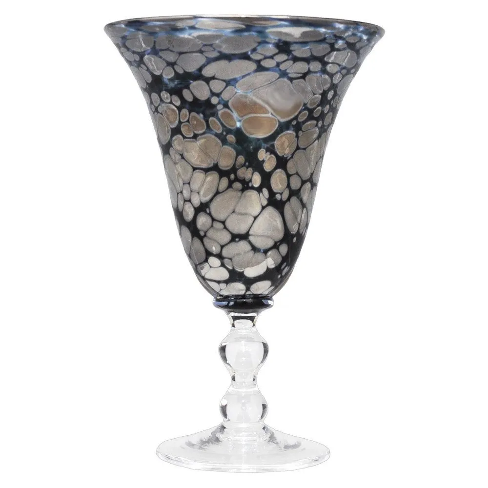 Silver Spider Water Glass