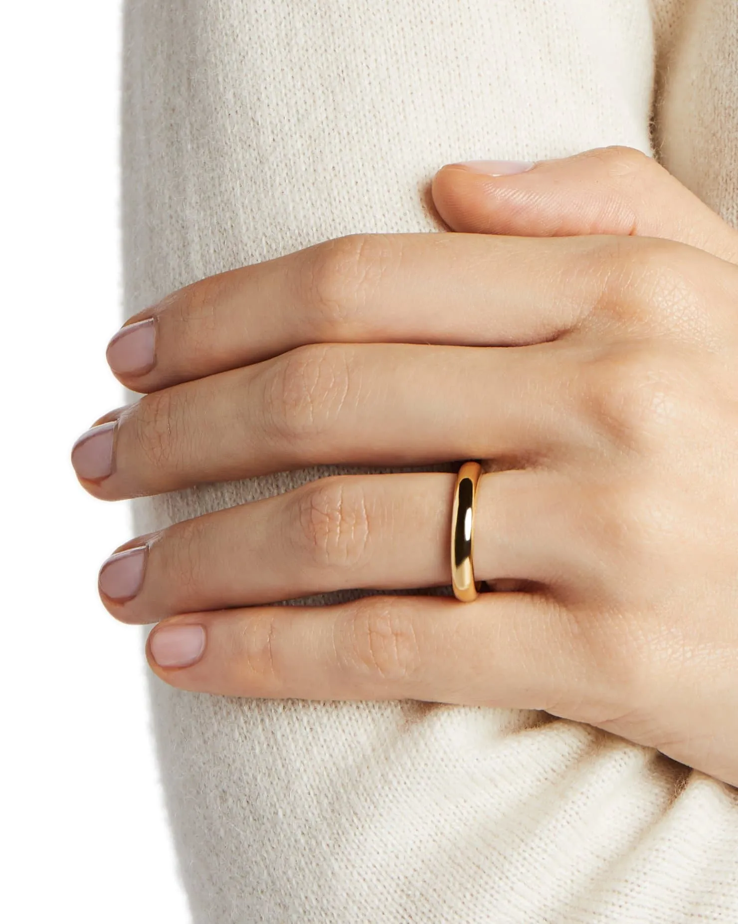 Sincerity Gold Classic Wedding Ring
