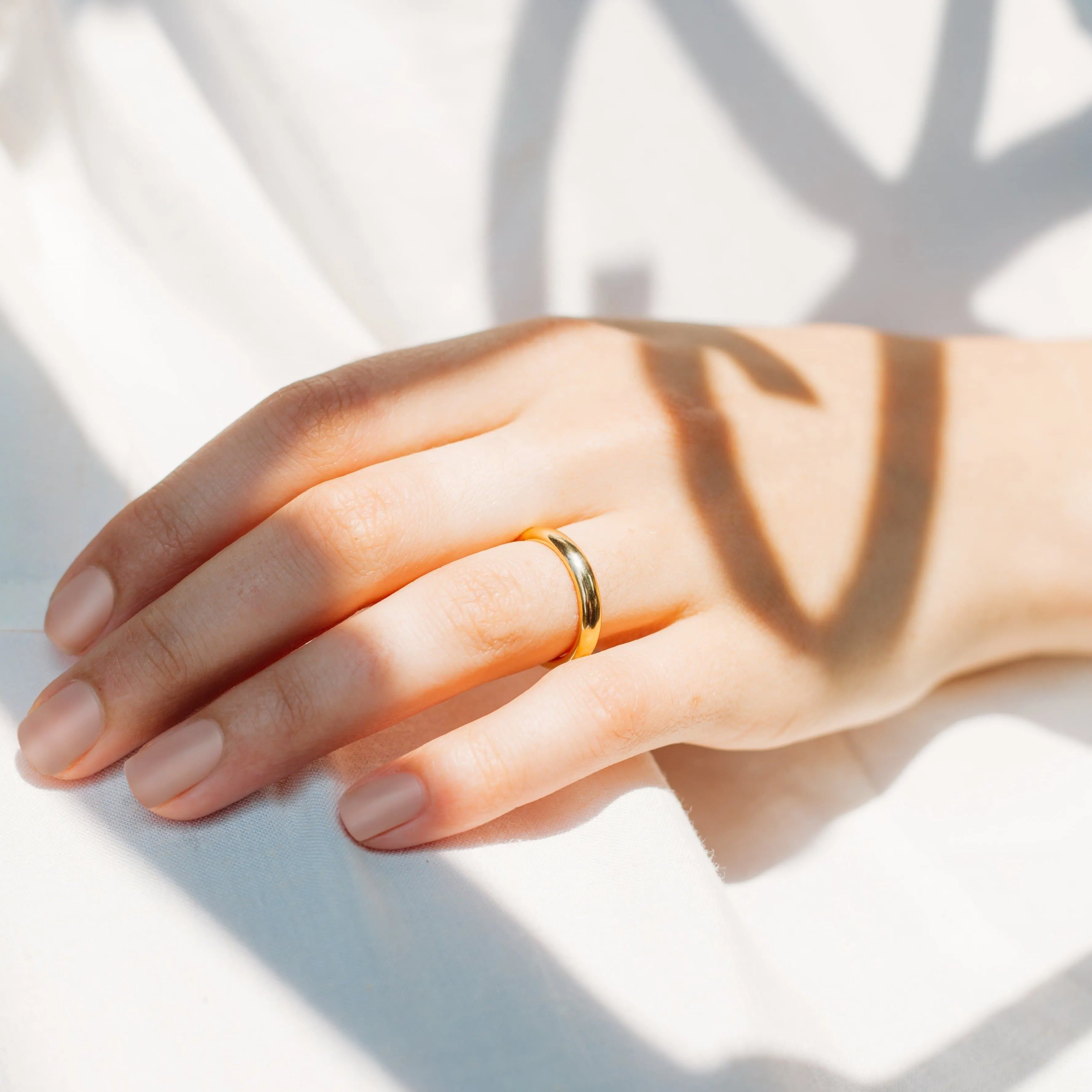 Sincerity Gold Classic Wedding Ring