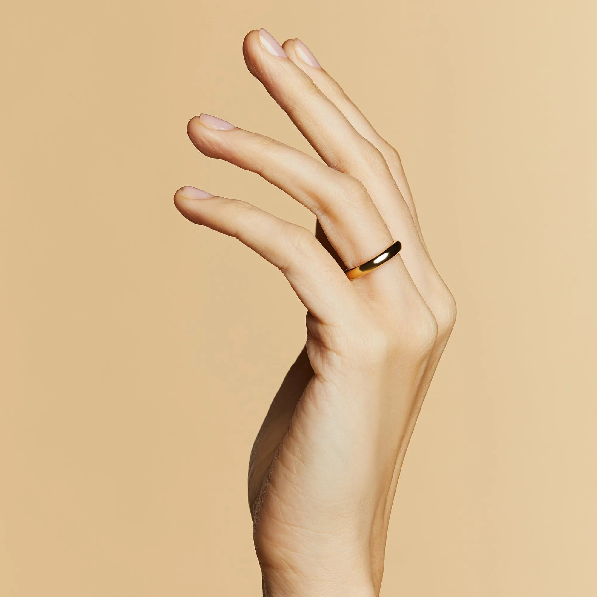 Sincerity Gold Classic Wedding Ring