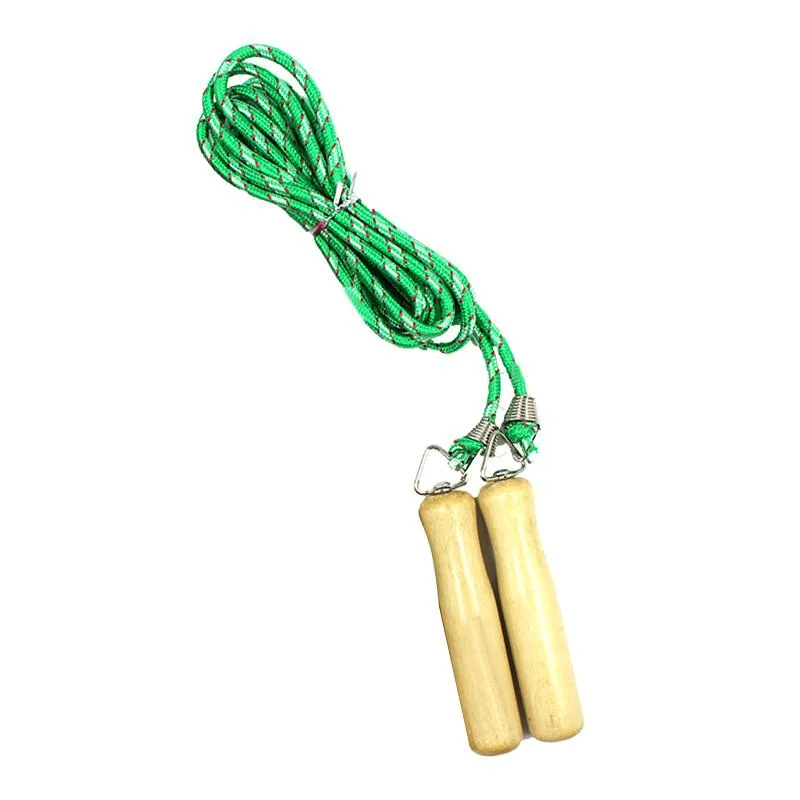 Skipping Rope With Wooden Handles