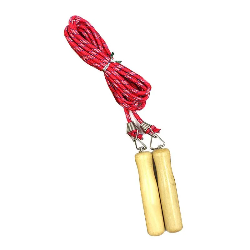 Skipping Rope With Wooden Handles