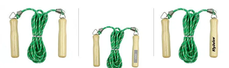 Skipping Rope With Wooden Handles