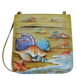 Slim Crossbody With Front Zip - 452
