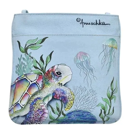 Slim Crossbody With Front Zip - 452