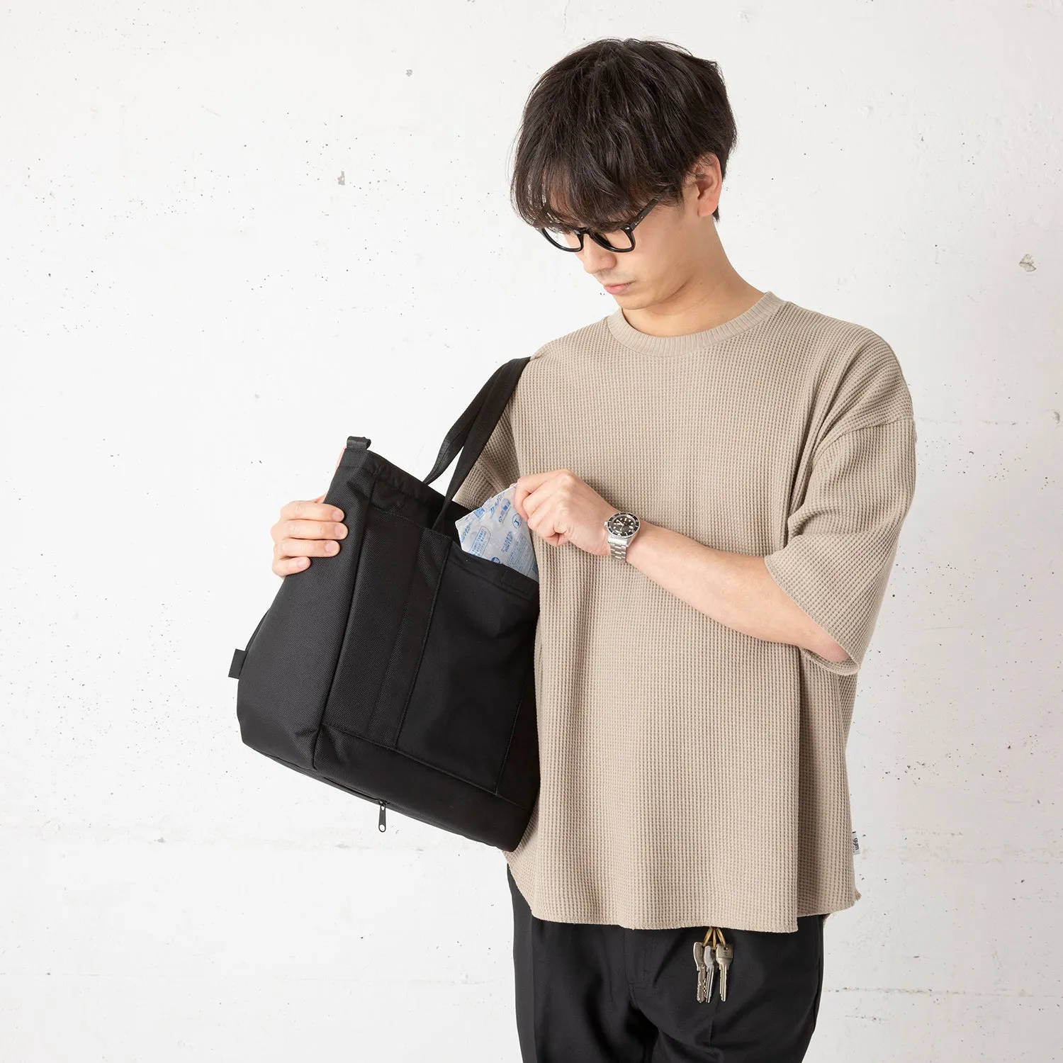 SML | エスエムエル　MULTI FUNCTIONAL 2WAY TOTE BAG