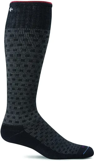 Sockwell Men's Shadow Box Moderate Graduated Compression Sock