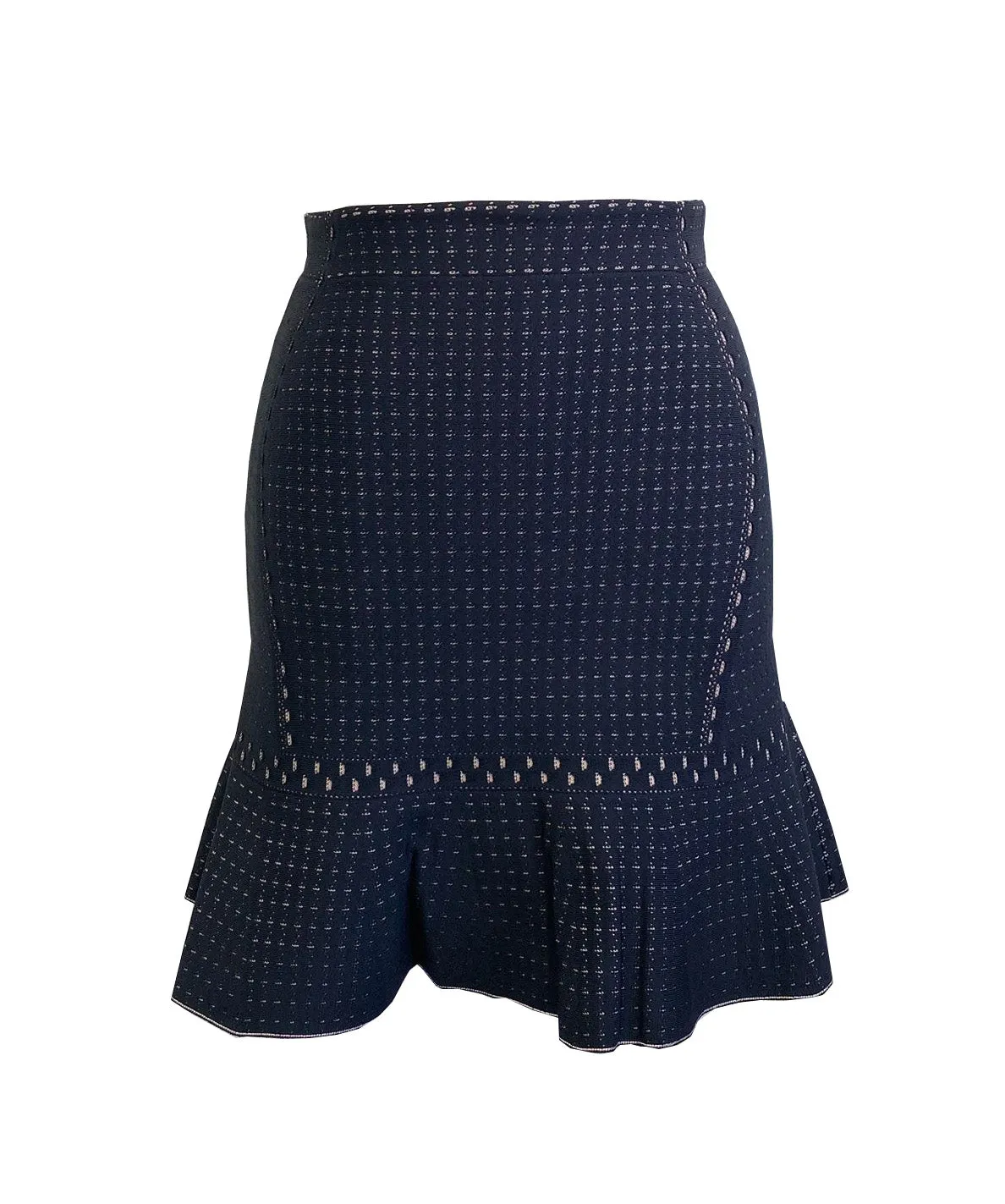 Sophia Fit & Flare Skirt in Black