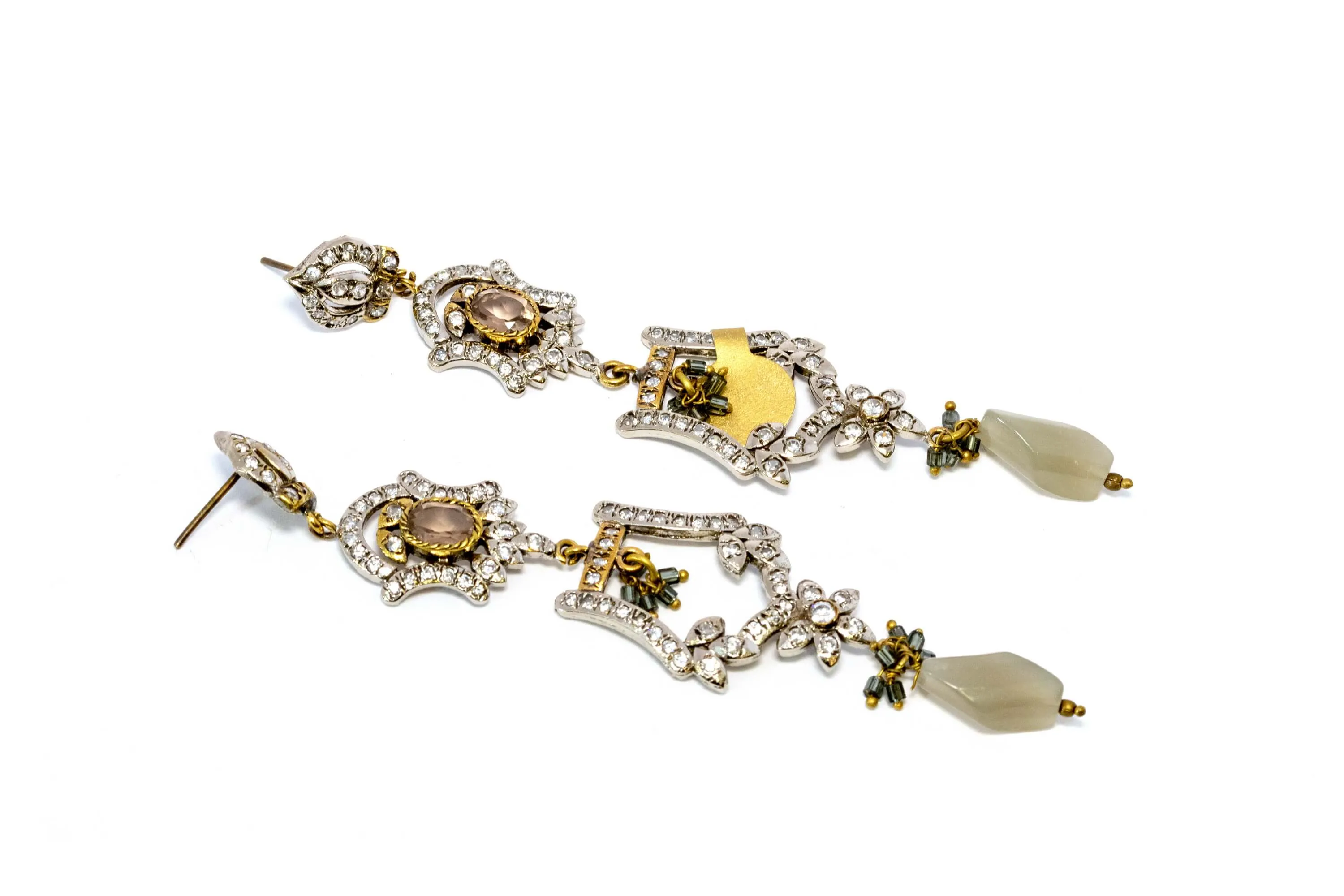 Sparkling Dangle Earrings