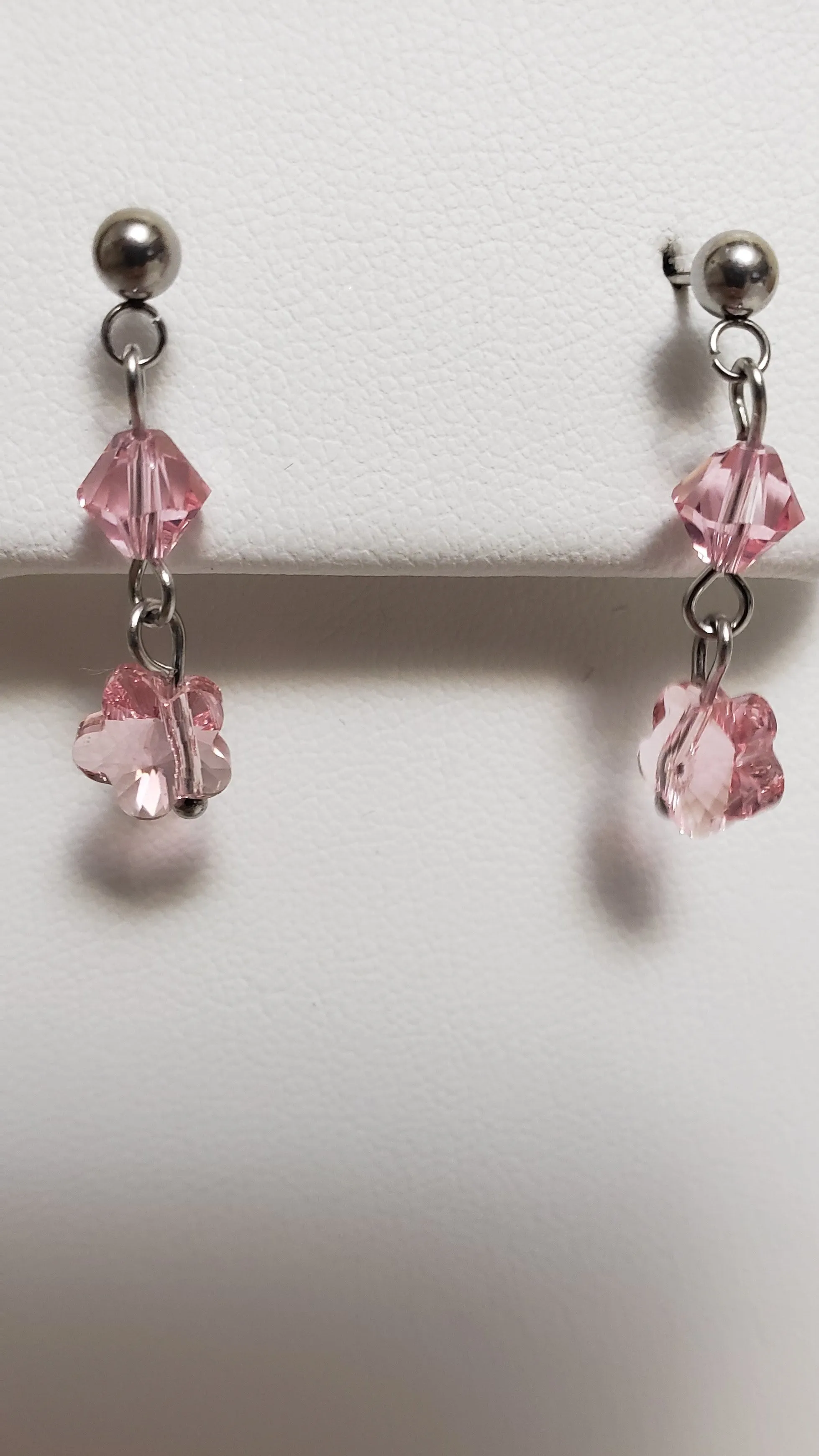 Sparkling Flower Earrings