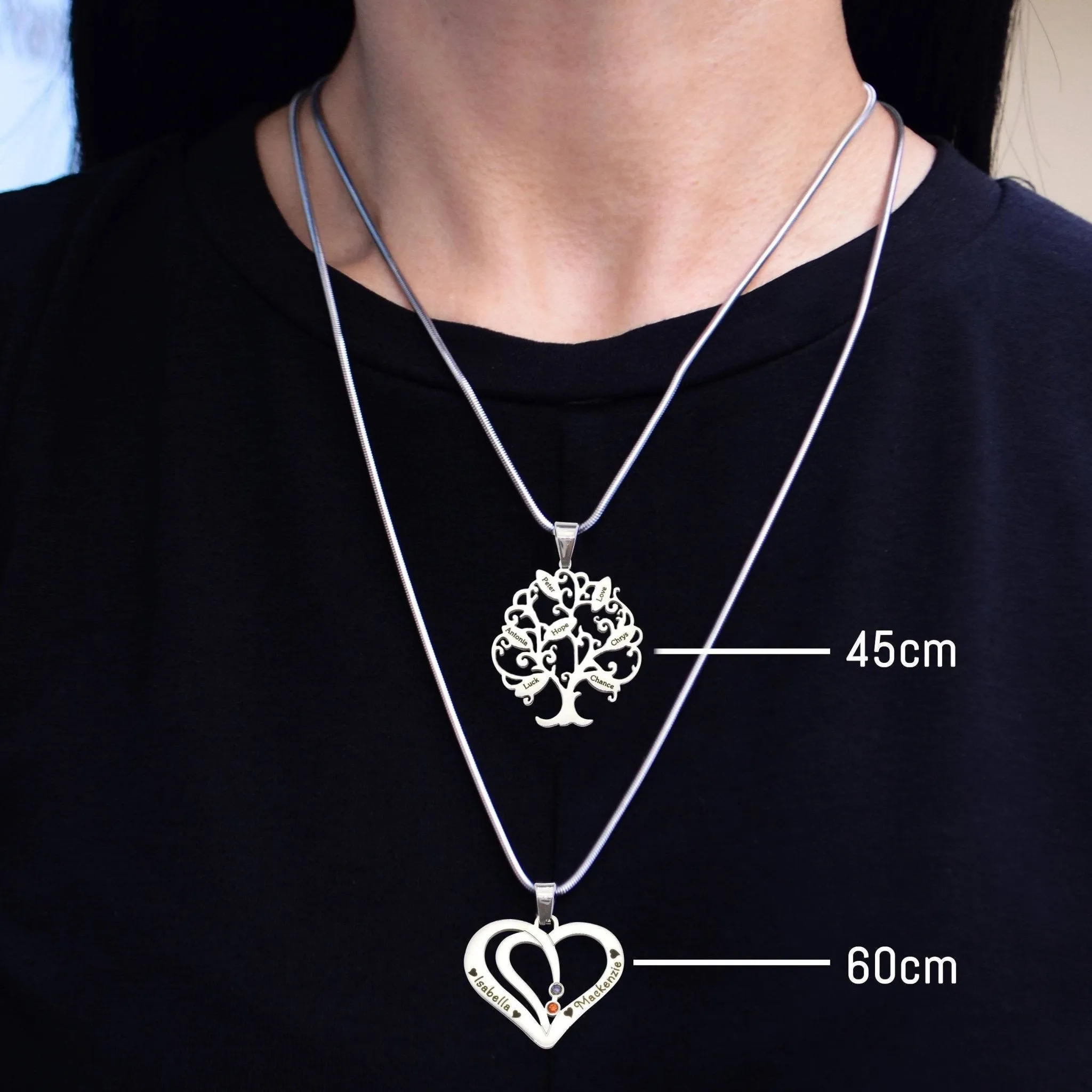 Sparkling Love Story Necklace