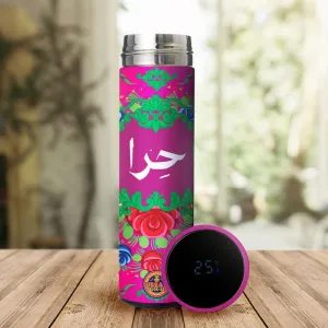 Sparkling Magenta Temperature Bottle