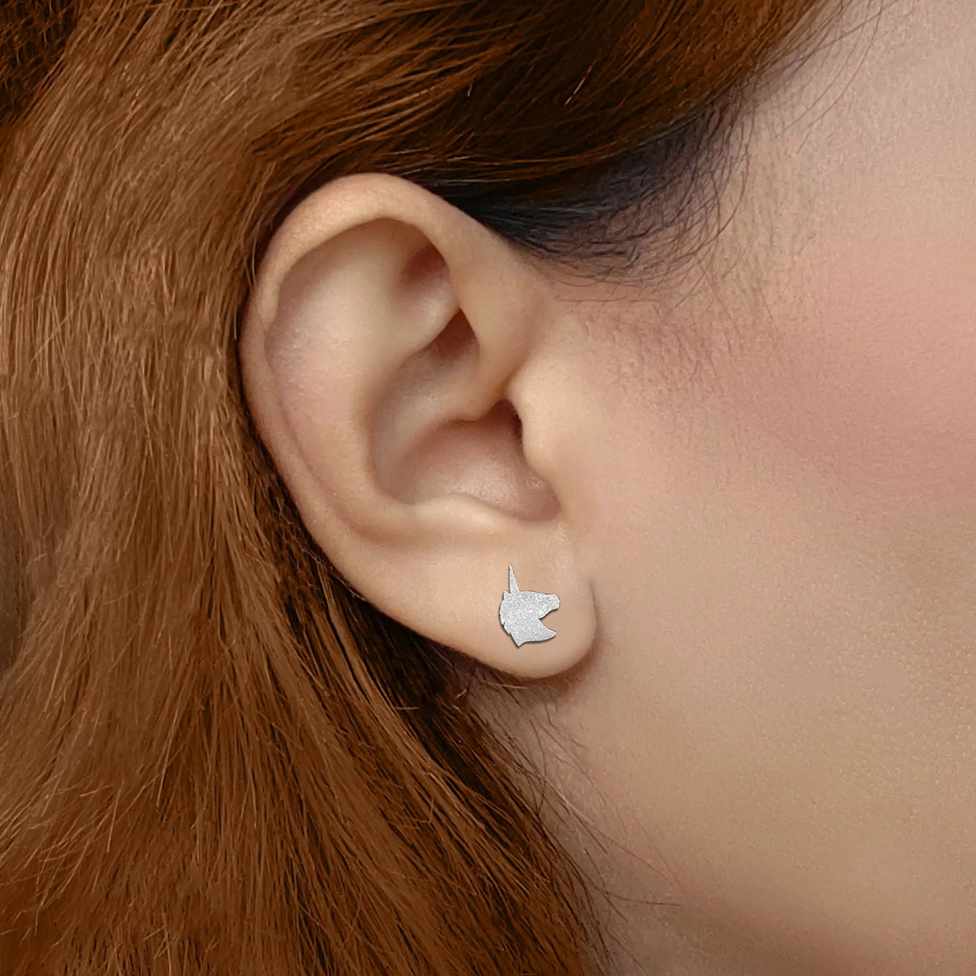 Sparkling Unicorn Earrings