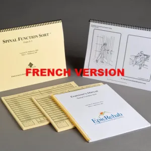 Spinal Function Sort Kit - FRENCH
