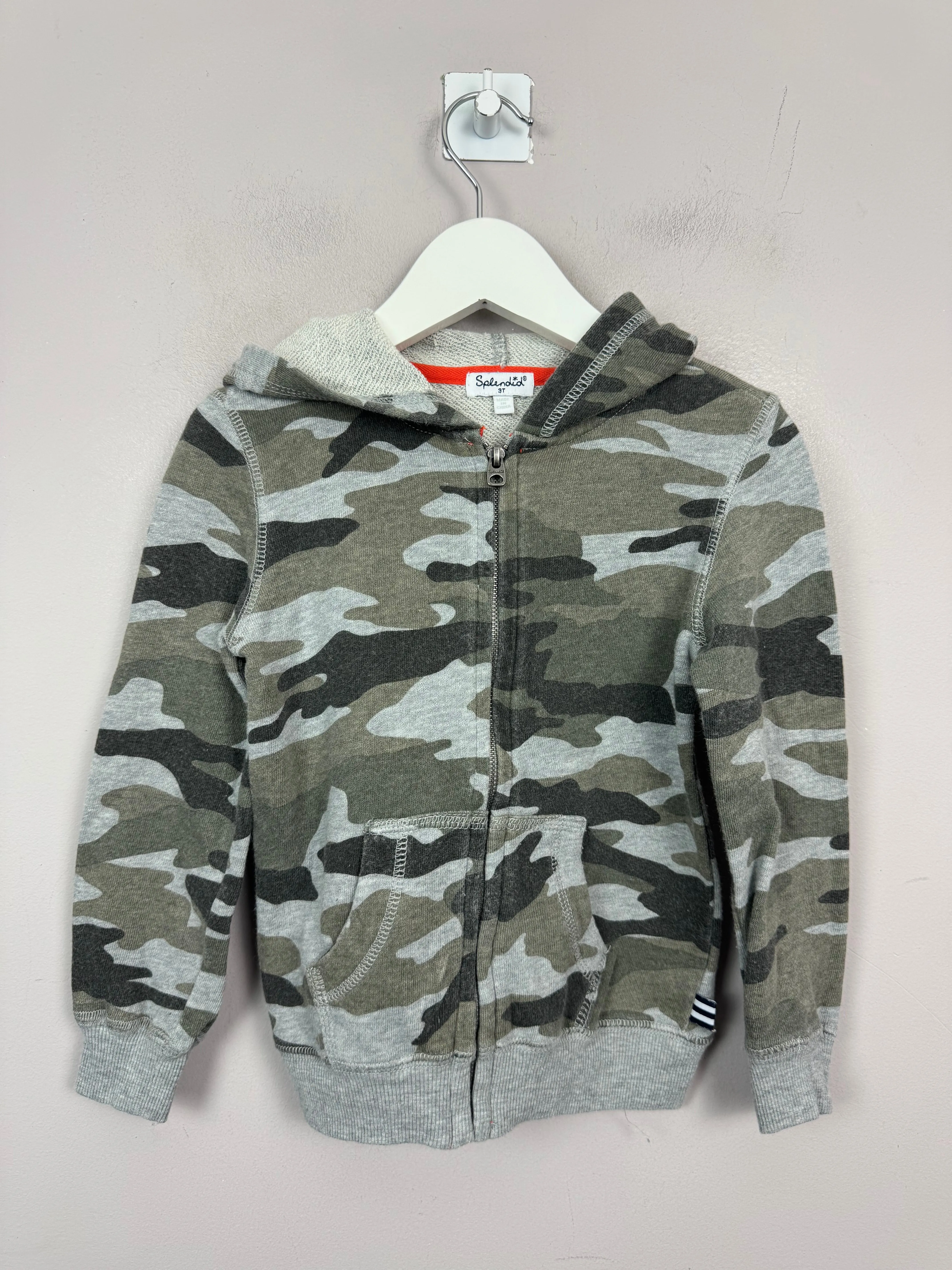 Splendid Camo Hoodie 3y