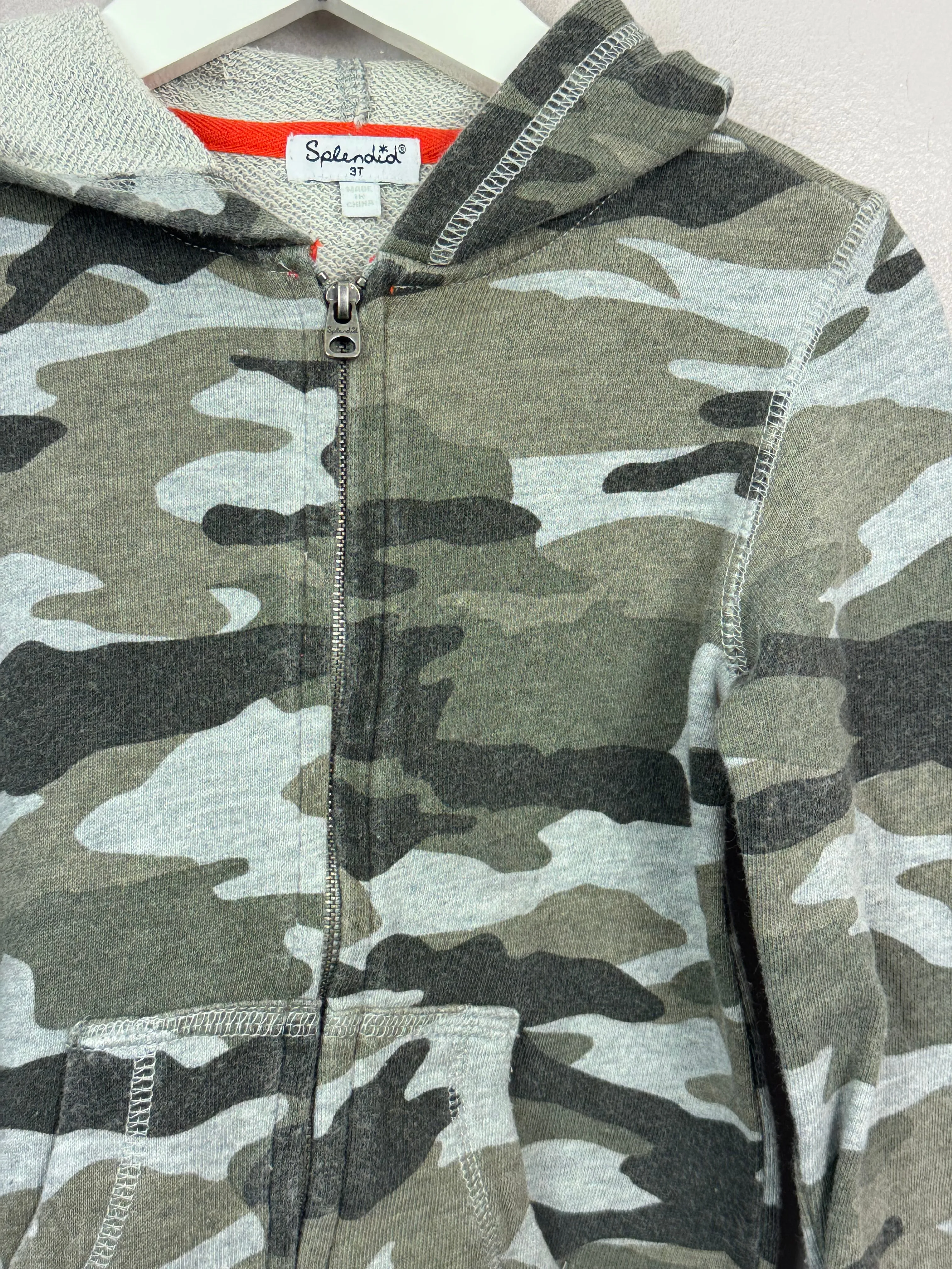 Splendid Camo Hoodie 3y