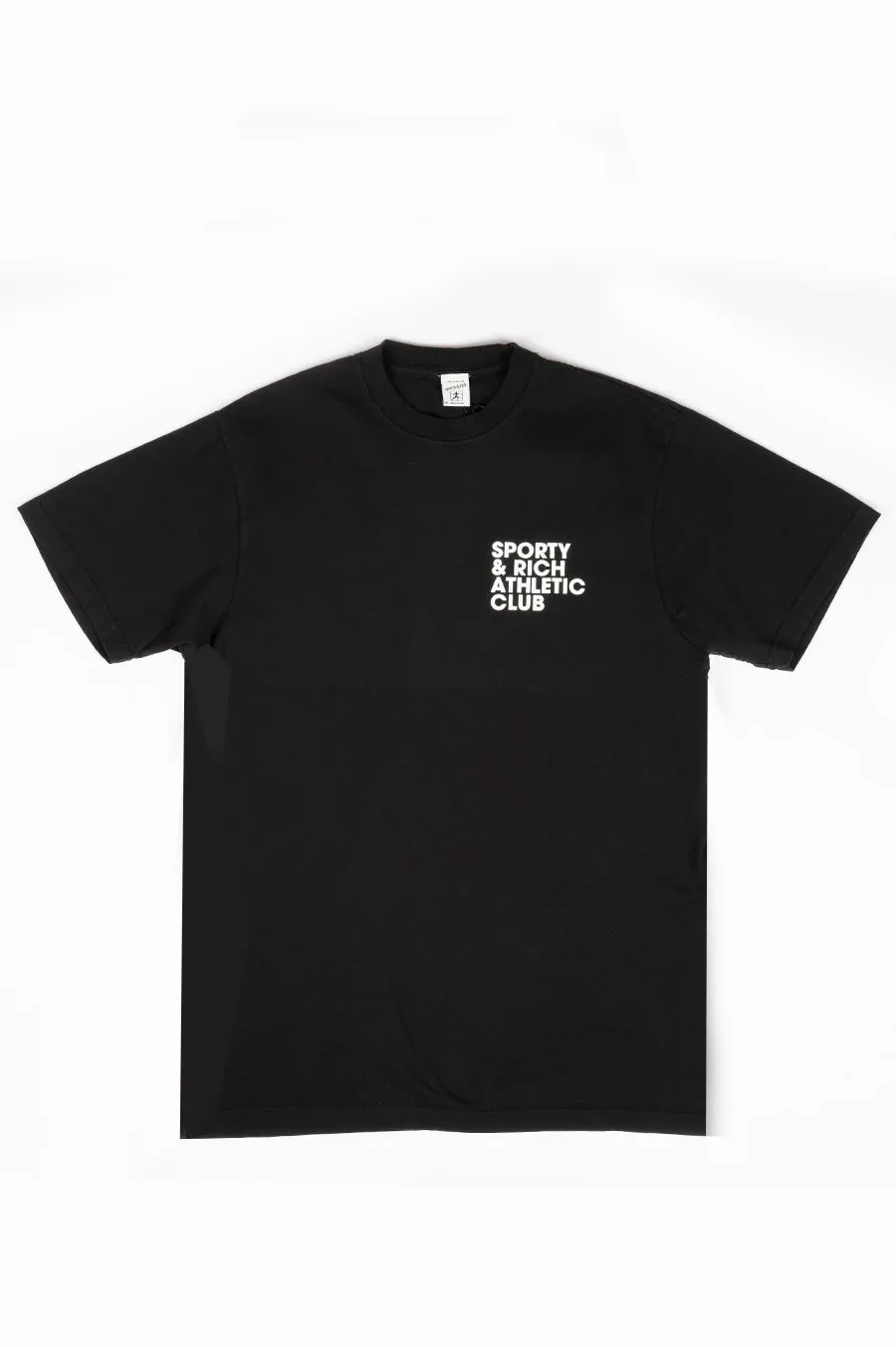SPORTY AND RICH EXERCISE OFTEN T-SHIRT BLACK