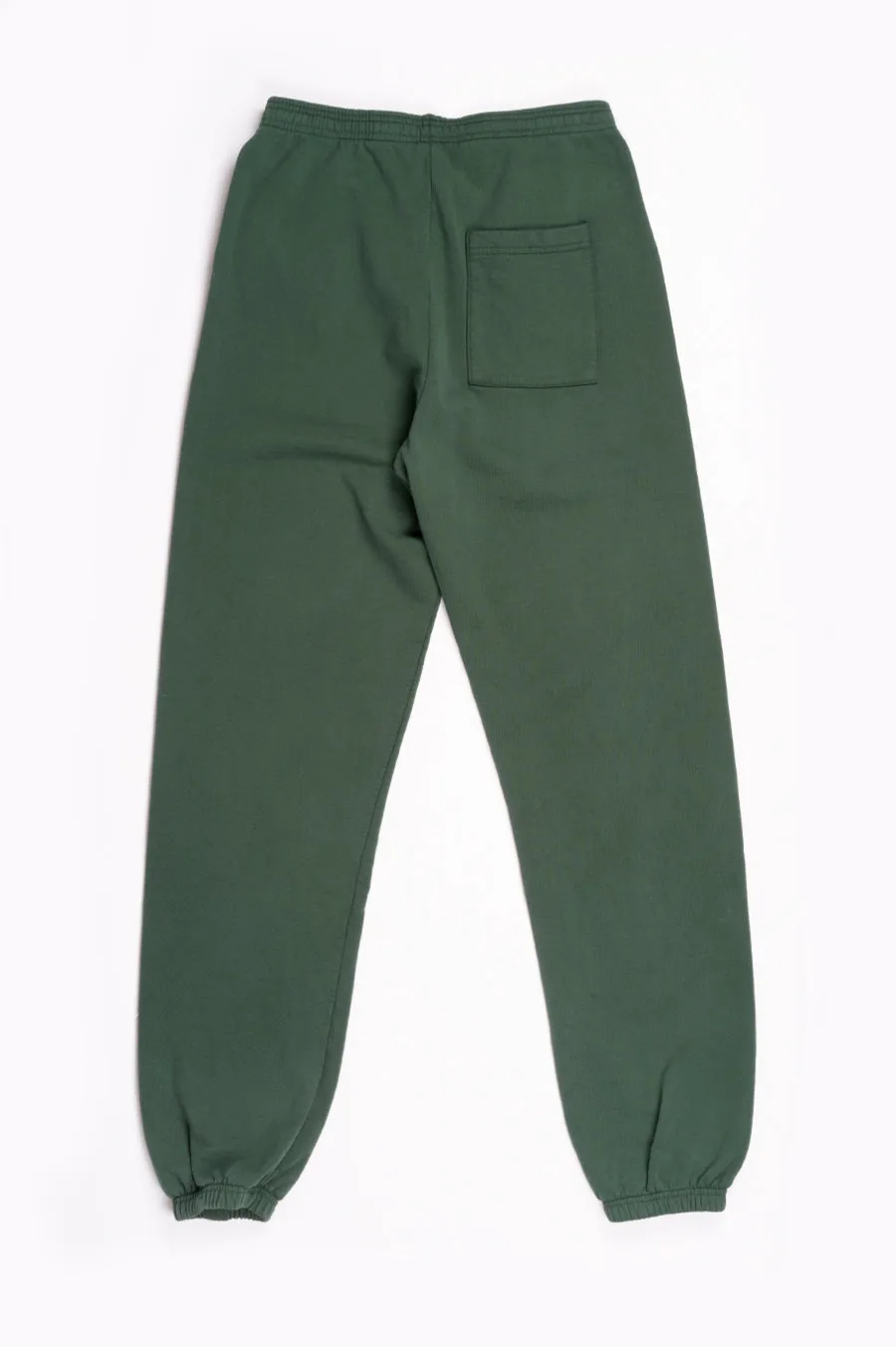 SPORTY AND RICH RIZZOLI SWEATPANTS FOREST GREEN