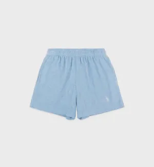 SRC Terry Shorts Sky Blue/White
