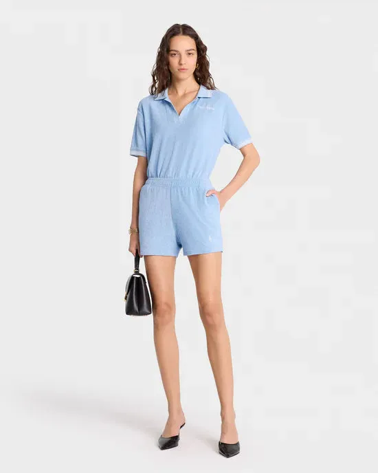 SRC Terry Shorts Sky Blue/White
