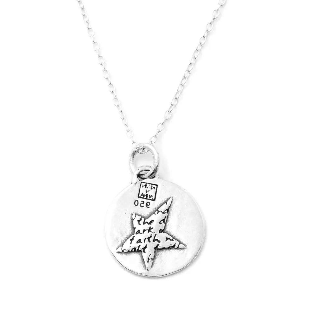 Star Necklace (Faith)-D08SM