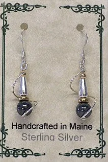 Sterling Silver and Hemitate Twist