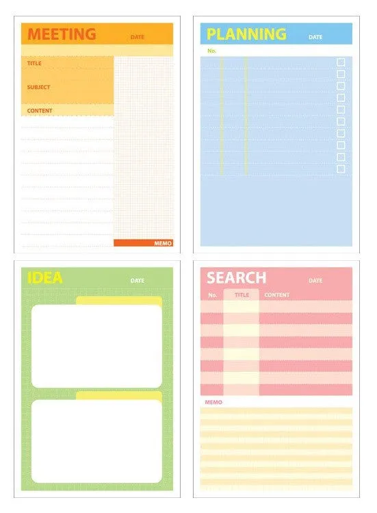 Sticky Notes - Work