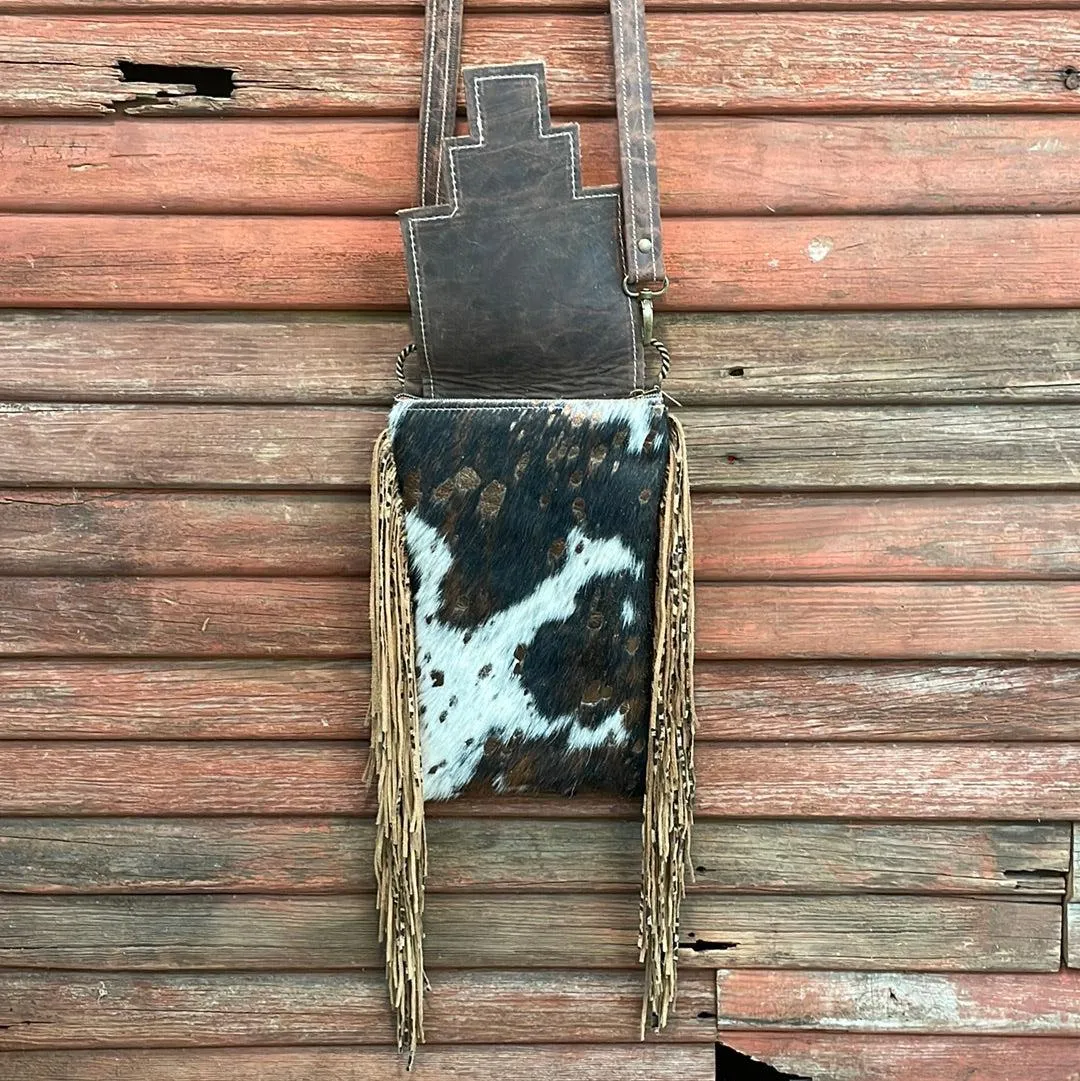 Tammy - Acid Wash w/ Turquoise Matrix Navajo Flap