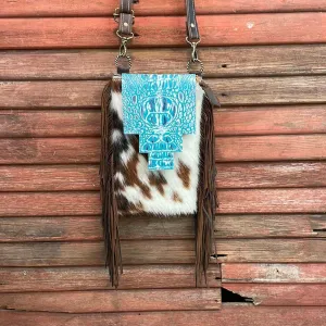 Tammy - Tricolor w/ Glacier Park Croc Flap