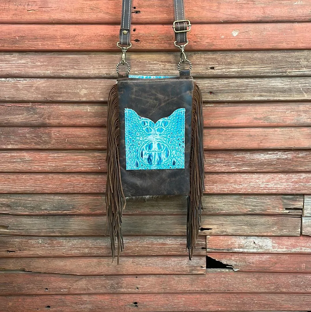 Tammy - Tricolor w/ Glacier Park Croc Flap