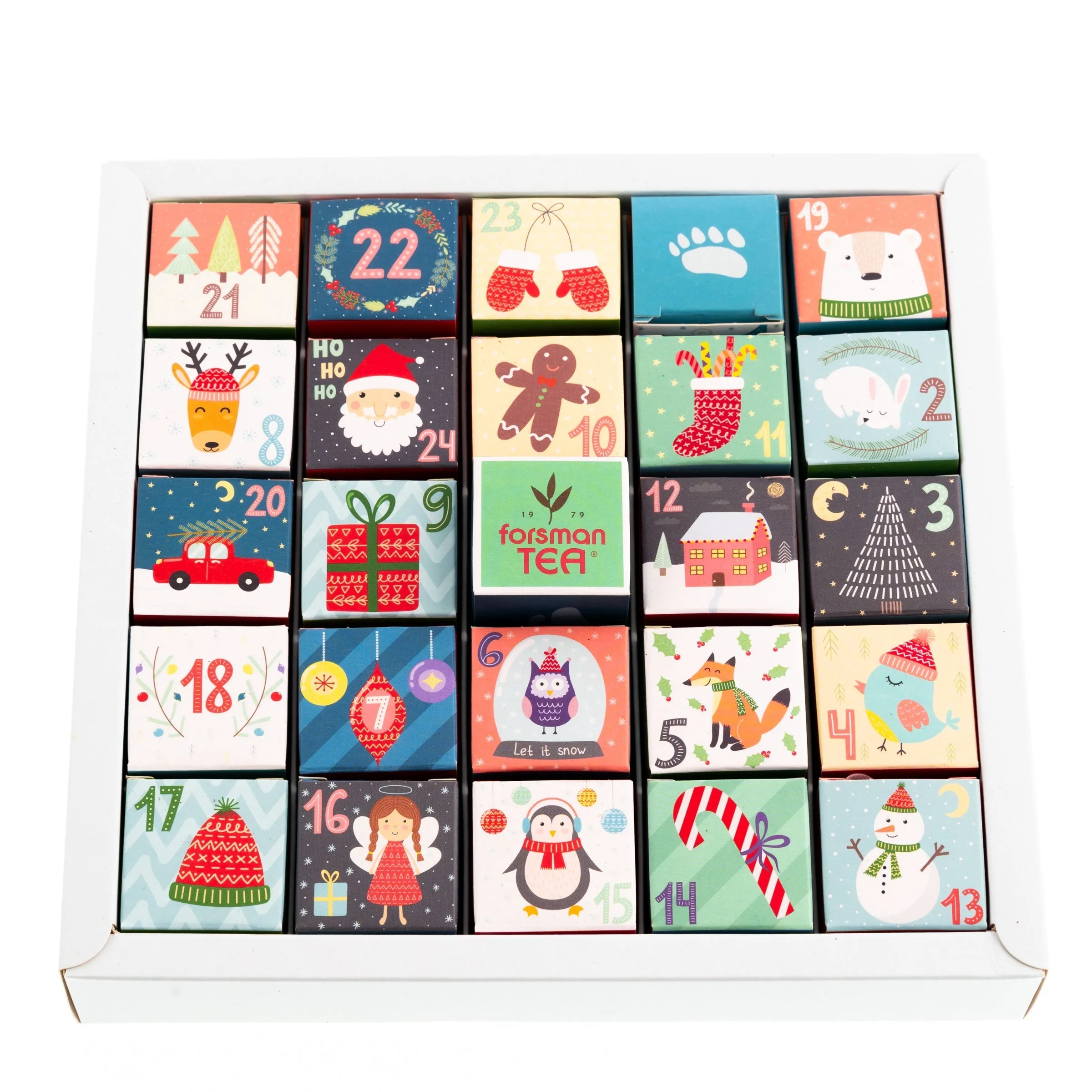 Tea Christmas calendar Fox | 6 x 75g |