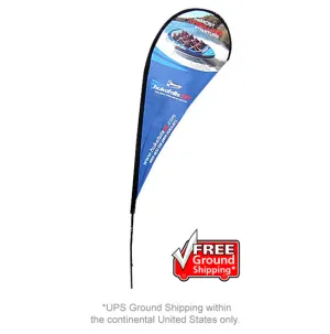 Teardrop Flag - Medium 11'