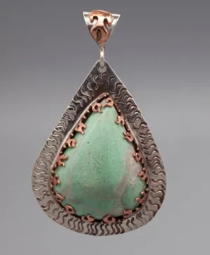 Teardrop Flame Pendant