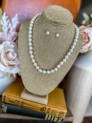 The Cherie Pearl Necklace Set