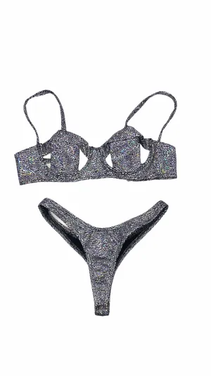 The Chloe Metallic Bikini