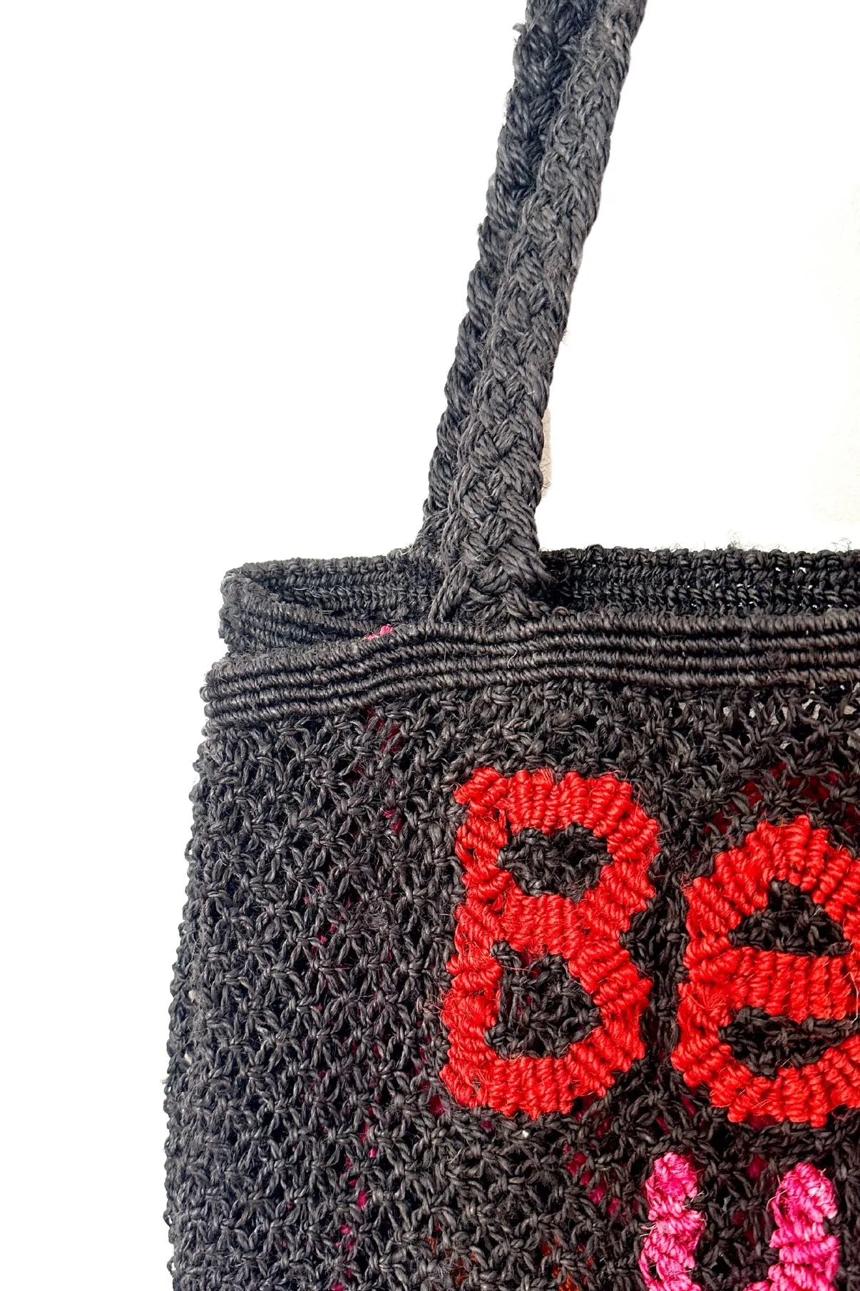 The Jacksons Jute Tote Bag-BE YOU TI FUL