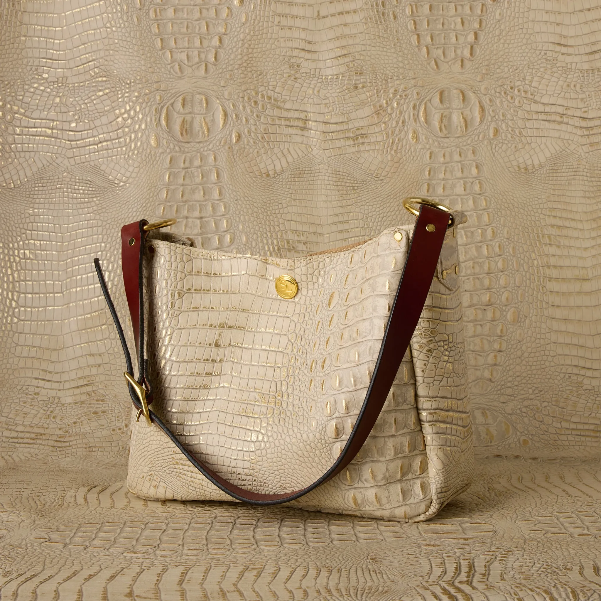 The Single Strap  Small Bucket