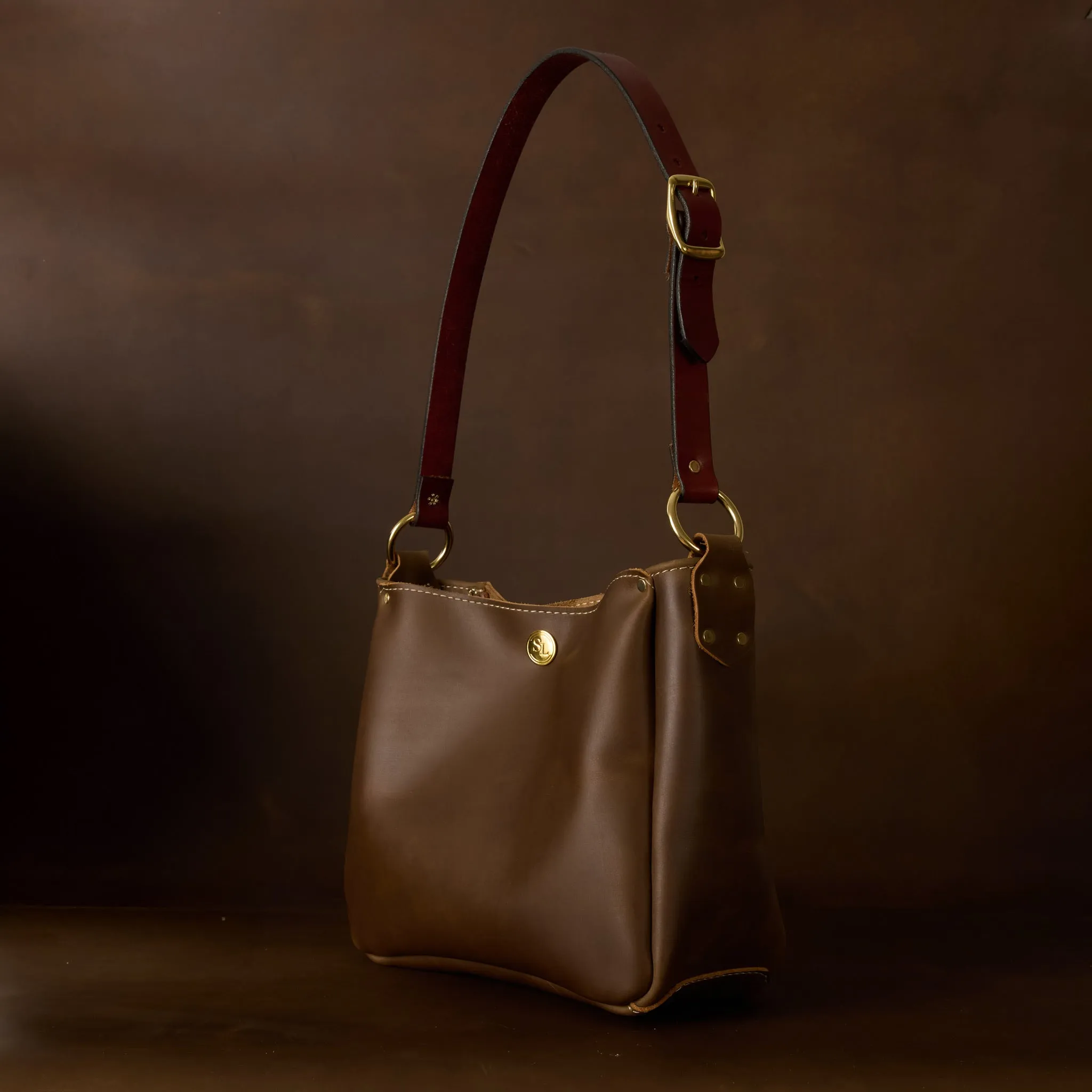 The Single Strap  Small Bucket