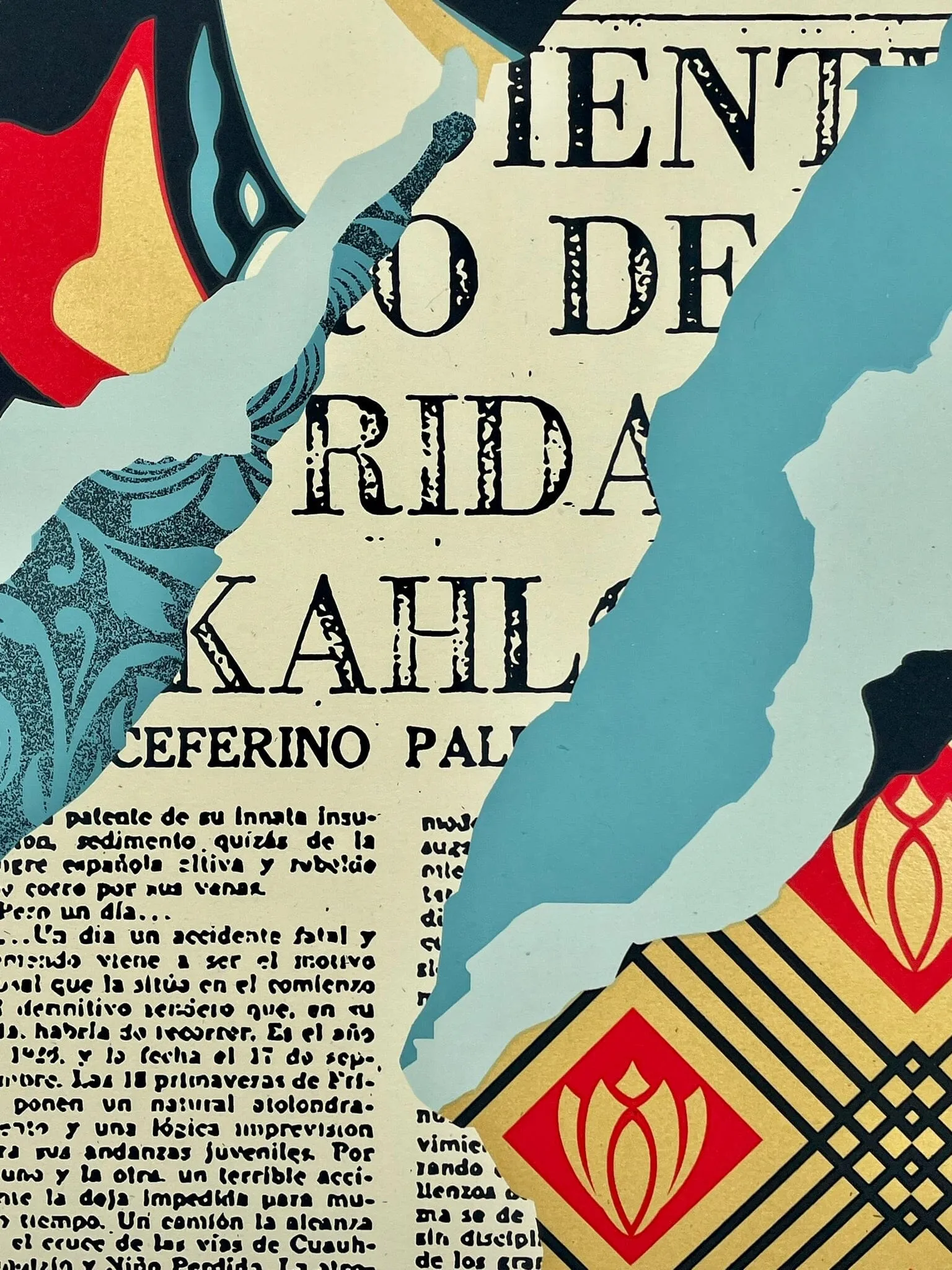 The Woman Who Defeated Pain (Frida Kahlo)