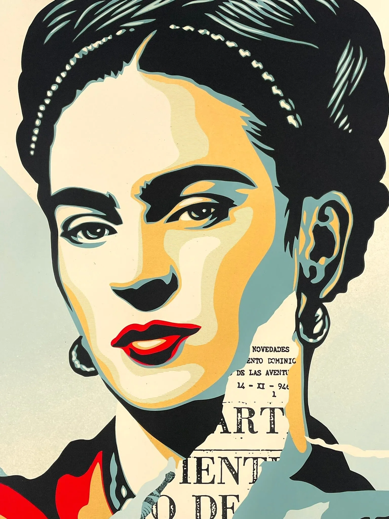 The Woman Who Defeated Pain (Frida Kahlo)