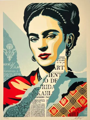 The Woman Who Defeated Pain (Frida Kahlo)
