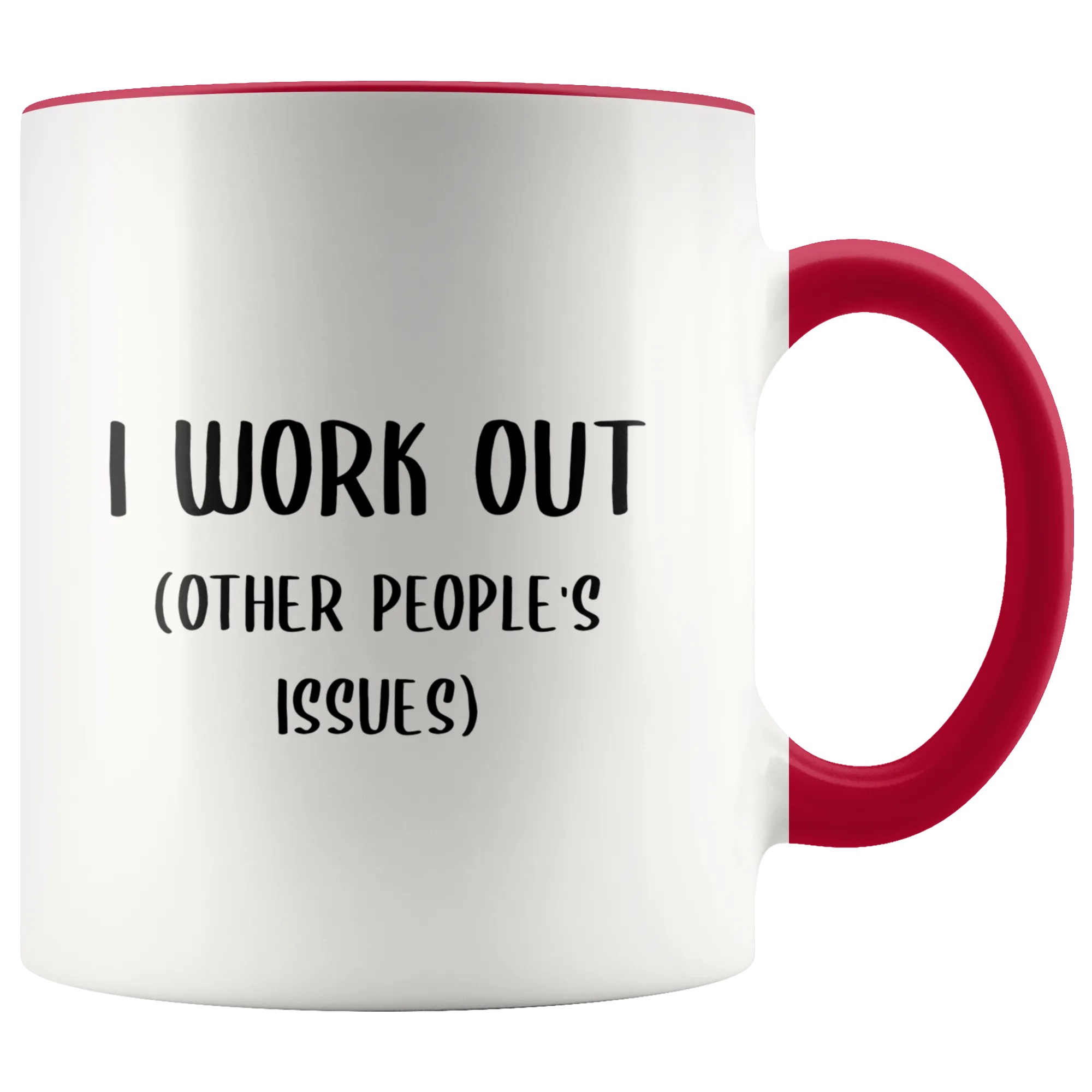 Therapist Mug Funny Therapist Gift I Work Out Other People's Issues Guidance Counselor Psychologist Coffee Cup