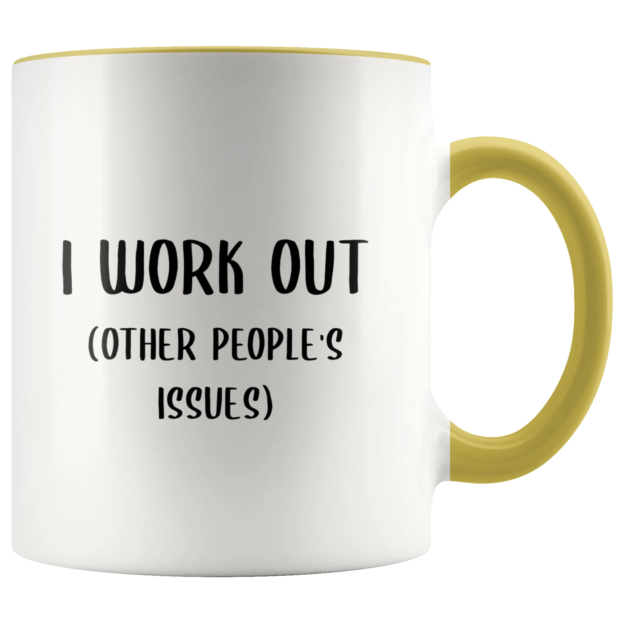 Therapist Mug Funny Therapist Gift I Work Out Other People's Issues Guidance Counselor Psychologist Coffee Cup